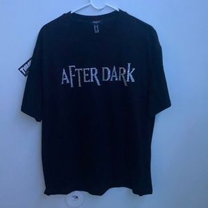 Forever 21 After Dark Rhinestone Shirt